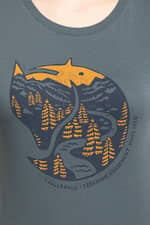 Koszulka Fjallraven Arctic Fox Print T-shirt W F89849-42