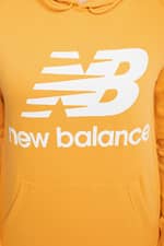 Bluza New Balance BLUZA ESSENTIALS PULLOVER HOODIE ASE 550 YELLOW