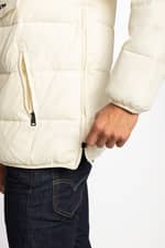 Kurtka Champion Hooded Jacket 214877-WW005 WHITE
