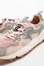 Sneakers FLOWER MOUNTAIN YAMANO 3 WOMAN SUEDE/NYLON GREY-PINK-ARMY 2017008-01-1B23
