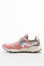 Sneakers FLOWER MOUNTAIN YAMANO 3 WOMAN PONY HAIR/SUEDE/NYLON PINK POIS-GREY 2017008-02-1M15