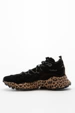 Sneakers FLOWER MOUNTAIN MORICAN WOMAN SUEDE/PRINTED SOLE BLACK 2016300-04-0A01