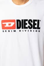 Koszulka Diesel T JUST DIVISION 00SH0I 0CATJ 100 WHITE