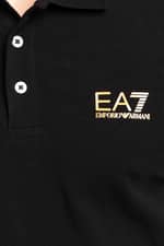 Koszulka EA7 Emporio Armani CZARNA  POLO 8NPF04PJM5Z-0208