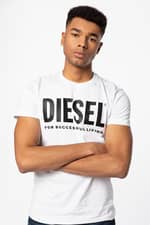 Koszulka Diesel T DIEGO 00SXED 0AAXJ 100 WHITE