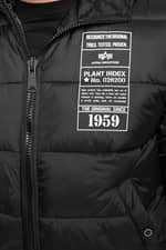 Kurtka Alpha Industries Hooded Puffer FD Rev. 198117-515 BLACK