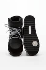 Buty za kostkę Charles Footwear Juno Boots Platform Black