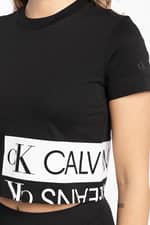 Koszulka Calvin Klein T-SHIRT MIRRORED LOGO BOXY TEE J20J215324BEH