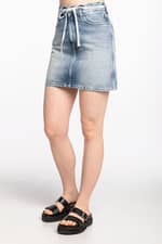 Spódnica Calvin Klein Jeans KRÓTKA SPÓDNICZKA JEANSOWA HIGH RISE MINI SKIRT J20J2154331AA