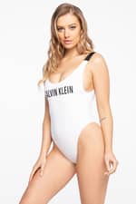 Strój kąpielowy Calvin Klein STRÓJ JEDNOCZĘŚCIOWY SCOOP BACK ONE PIECE-RP KW0KW01235YCD
