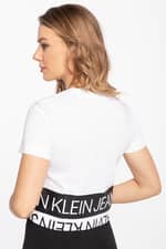 Koszulka Calvin Klein T-SHIRT MIRRORED LOGO BOXY TEE J20J215324YAF