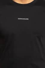 Koszulka Calvin Klein Z KRÓTKIM RĘKAWEM MICRO BRANDING ESSENTIAL SS TEE J30J318067BEH