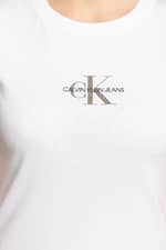 Koszulka Calvin Klein T-SHIRT MONOGRAM CLASSIC SLIM TEE J20J216577YAF