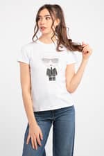 Koszulka Karl Lagerfeld Ikonik Karl T-Shirt 210W1721-100