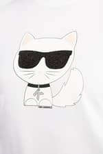 Koszulka Karl Lagerfeld Ikonik Choupette T-Shirt 210W1723-100