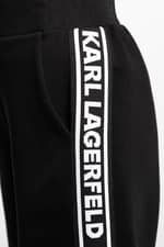 Spodnie Karl Lagerfeld Logo Tape Jersey Pants 211W1062999-999