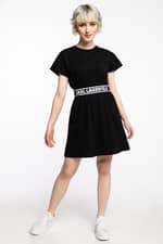 Sukienka Karl Lagerfeld SUKIENKA Logo Tape T-Shirt Dress 211W1361999-999