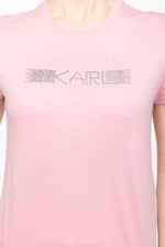 Koszulka Karl Lagerfeld Rhinestone Logo T-Shirt 211W1706510-510