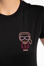 Koszulka Karl Lagerfeld Mini Karl Ikonik Outline Tee 215W1712-999