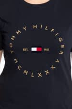 Koszulka Tommy Hilfiger REGULAR CIRCLE C-NK TEE SS WW0WW30103DW5