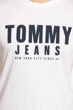 Koszulka Tommy Jeans Z KRÓTKIM RĘKAWEM TJM CENTER CHEST TOMMY GRAPHIC DM0DM10243YBR