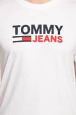 Koszulka Tommy Jeans Z KRÓTKIM RĘKAWEM TJM CORP LOGO TEE DM0DM10214YBR