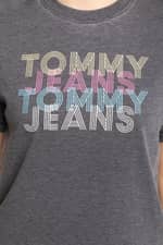 Koszulka Tommy Jeans TJW BXY CROP MULTI TOMMY TEE DW0DW10205BDS