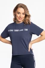 Koszulka Tommy Jeans TJW BXY CROP TAPE SS TEE DW0DW10147C87