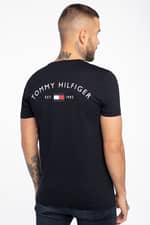 Koszulka Tommy Hilfiger tommy hilfiger back logo tee mw0mw17681dw5