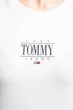 Longsleeve Tommy Jeans tjw slim essential logo 1 tee ls dw0dw11237ybr