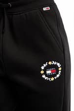 Spodnie Tommy Jeans tjw hr floral badge sweatpants dw0dw11181bds
