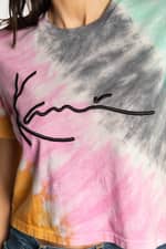 Koszulka Karl Kani SIGNATURE GRADIENT TEE 113 ORANGE/PINK/BLACK/GREEN/RED
