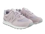 Sneakers New Balance WL574LCS SATEEN TAB LIGHT CASHMERE WITH METALLIC SILVER