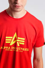 Koszulka Alpha Industries BASIC T-SHIRT 328 SPEED RED