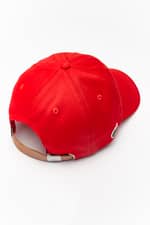 Czapka z daszkiem Lacoste CAP 240 RED