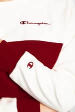 Bluza Champion Crewneck Sweater 113232-RS502 WHITE/RED