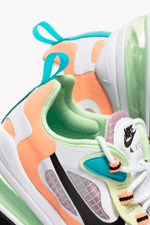 Sneakers Nike W Air Max 270 REACT SE 620 RÓŻ/ORANGE PULSE/BIEL/CZERŃ