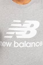 Koszulka New Balance ESSENTIALS STACKED LOGO T AG MT01575AG GREY/BLACK
