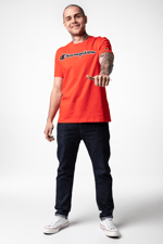 Koszulka Champion CREWNECK T-SHIRT RS041 RED