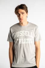 Koszulka Russell Athletic CREWNECK TEE SHIRT 091 NEW GREY MARL