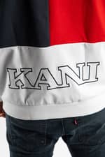 Bluza Karl Kani RETRO BLOCK HOODIE 819 WHITE/RED/BLUE