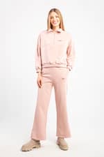 Bluza Noona Jigu Half-zip Sweatshirt Dusty Pink