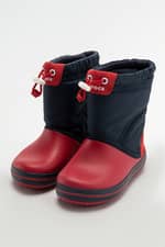 śniegowce Crocs Crocband LodgePoint Boot Navy/Red 203509-485
