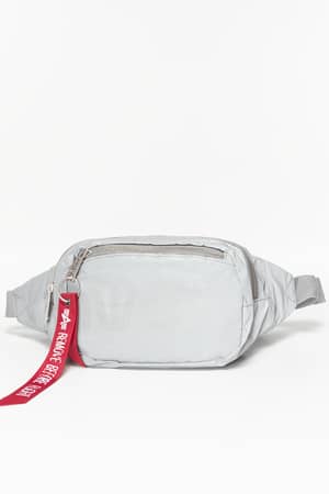 Saszetka/Nerka Alpha Industries Nasa Waist Bag Reflective 911 SILVER