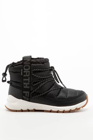 Buty za kostkę The North Face NF0A5LWDR0G1 - W THERMOBALLLACEUPWP TNFBK/GRDNIAWHT NF0A5LWDR0G1