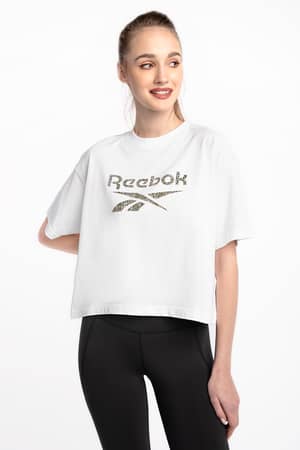 Koszulka Reebok CL AP GRAPHIC T-SHI WHITE H41352