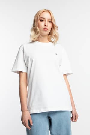 Футболка Carhartt WIP W' S/S Casey T-Shirt White / Silver I