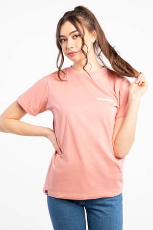 Koszulka Ellesse T-SHIRT LABDA OVERSIZED T-SHIRT PINK SGM14630814