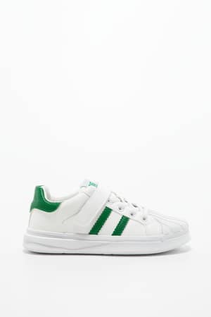 Sneakers Big Star GG374019-WHITE/GREEN