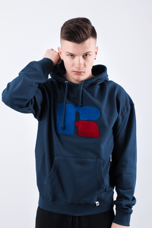 Bluza Russell Athletic CHENILLE HOODY 190 NAVY